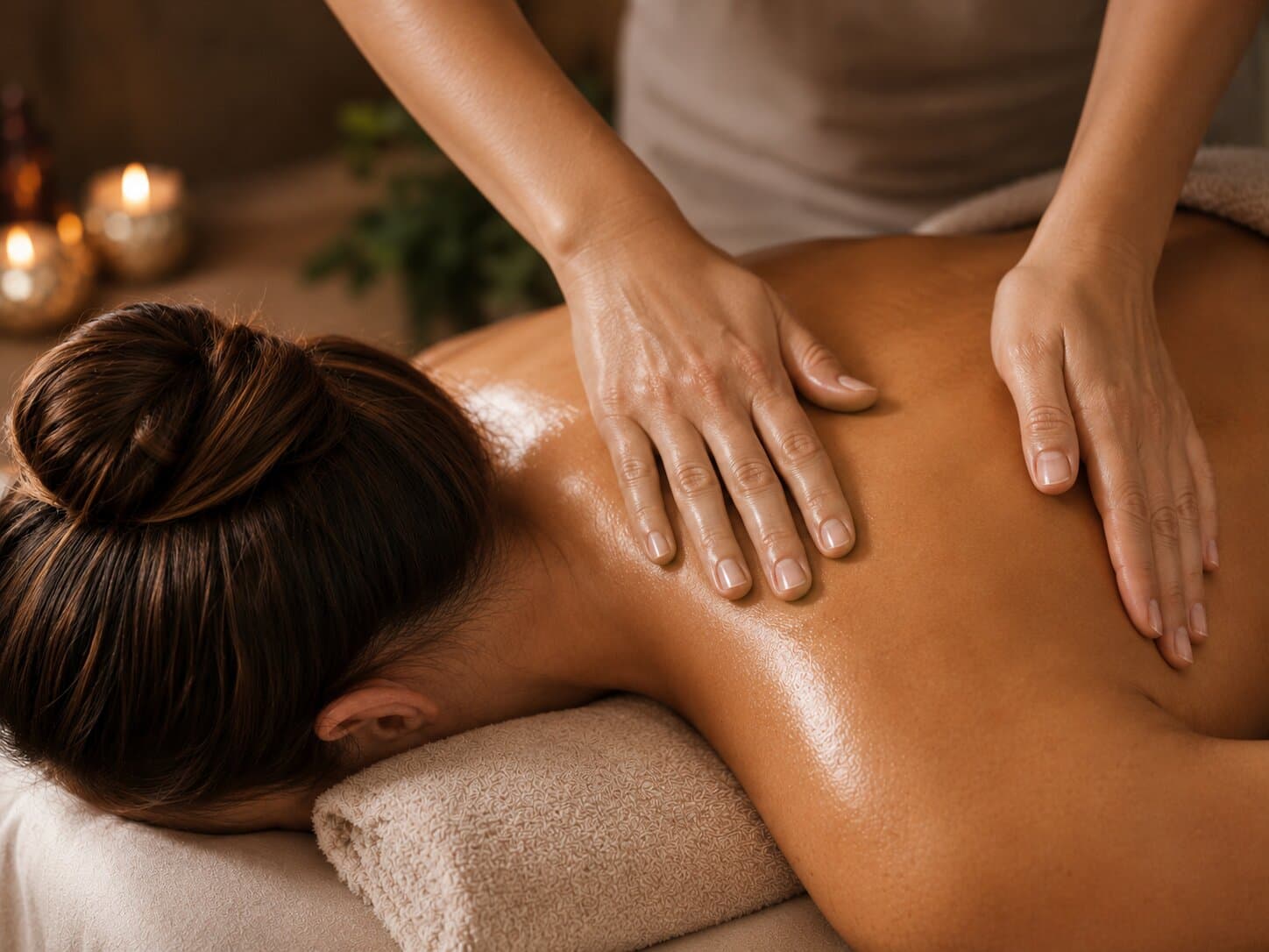 Breuss-Massage am Rücken