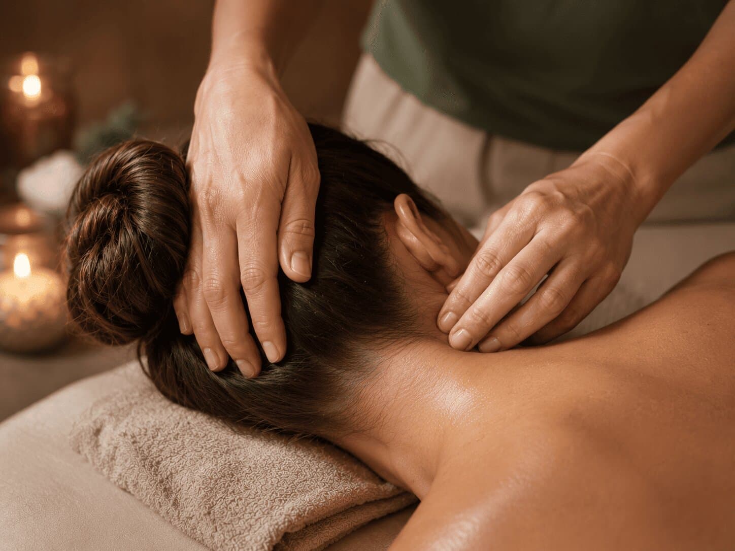 Kopf- und Gesichtsmassage