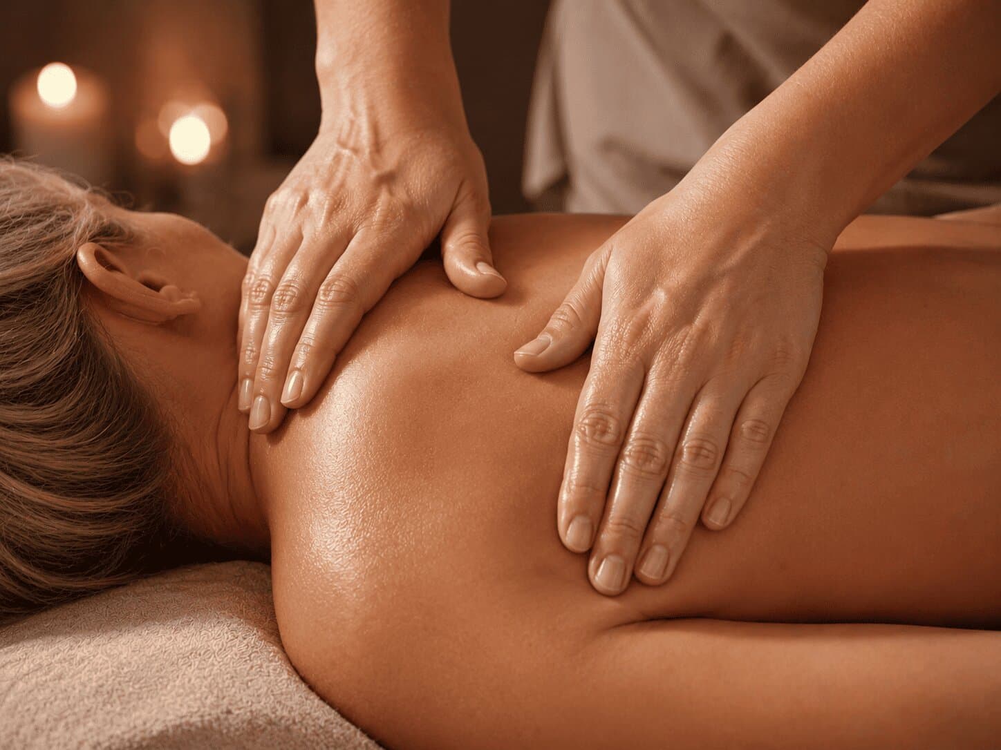 Meridian-Massage im Wellnessbereich